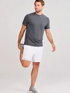 tasc Carrollton Fitness T-Shirt - Mini Stripe