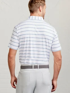 tasc Cloud Polo - Patriot Stripe