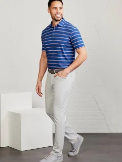 tasc Cloud Polo - Patriot Stripe