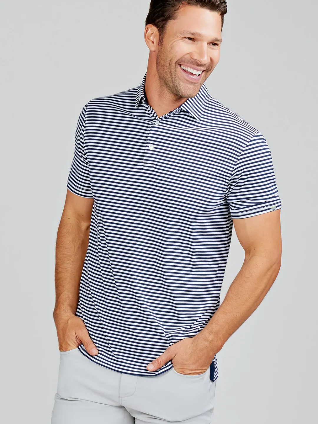 tasc Cloud Polo Air Stripe