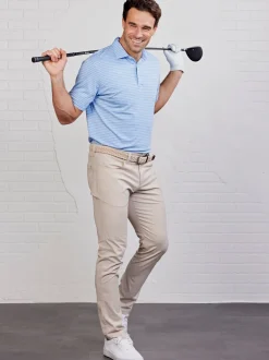 tasc Cloud Polo Brookline Stripe