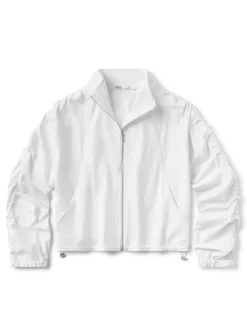 Women tasc Jet Set Ruched Windbreaker