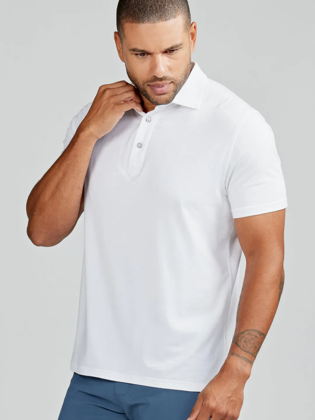 tasc Men's Everywear Polo | Sustainable Apparel | Performance