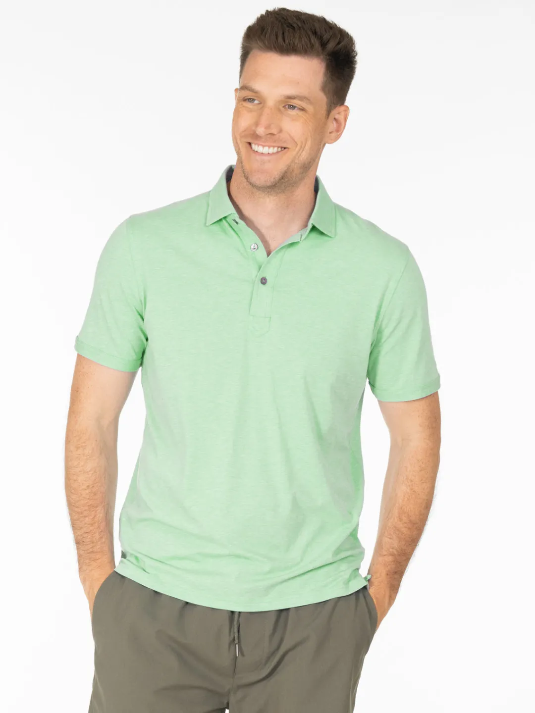tasc Men's Everywear Polo | Sustainable Apparel | Performance