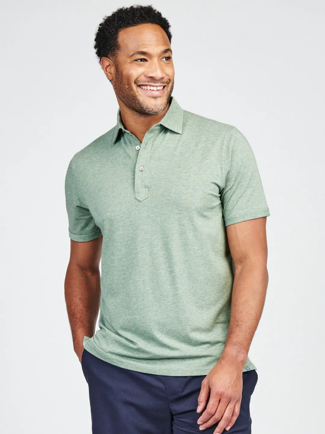 tasc Men's Everywear Polo | Sustainable Apparel | Performance