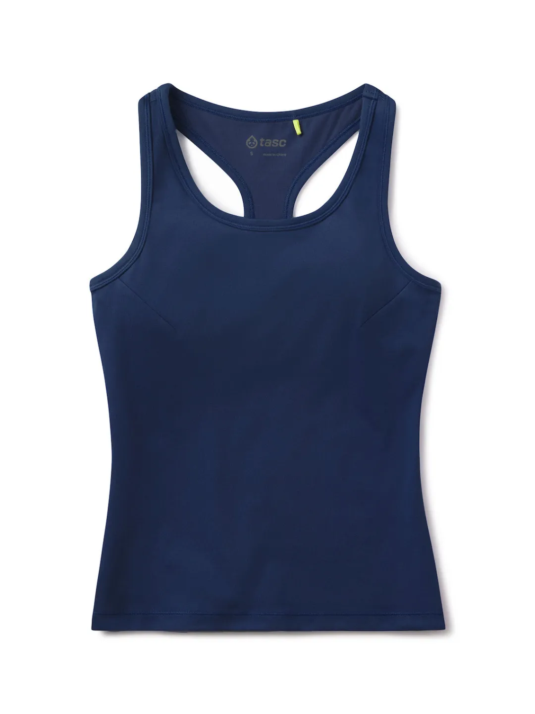 Women tasc Sculptive Racer Back Tank with Built in Bra