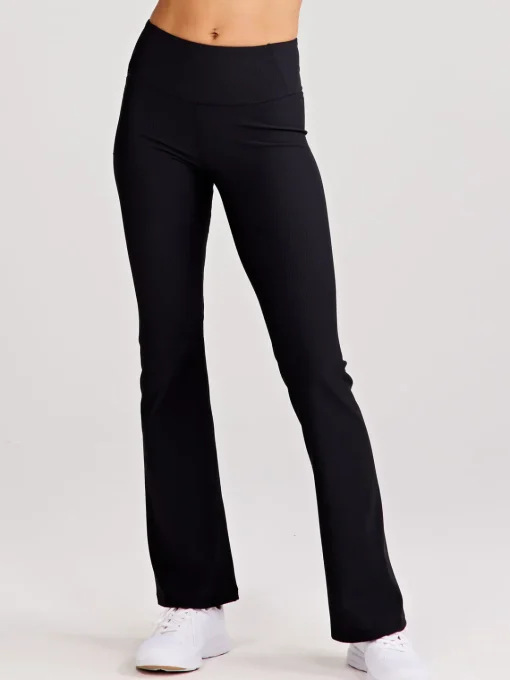 Women tasc Sculptive Rib Pocket Flare Pant