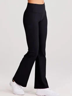 Women tasc Sculptive Rib Pocket Flare Pant