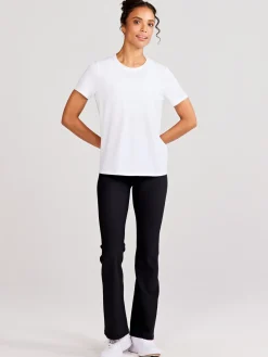 Women tasc Sculptive Rib Pocket Flare Pant
