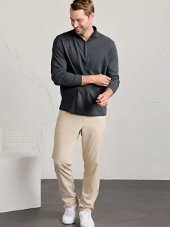 tasc Stadium French Terry Quarter Zip