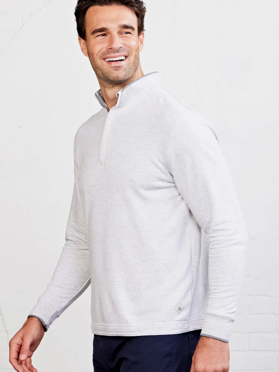 tasc Stadium French Terry Quarter Zip