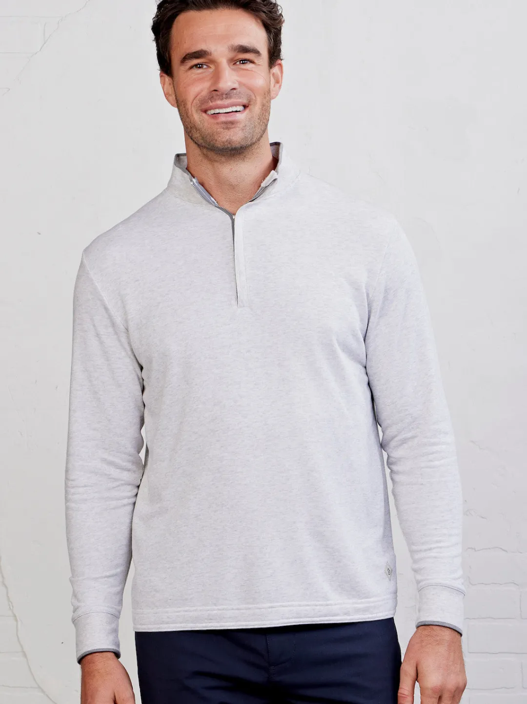 tasc Stadium French Terry Quarter Zip