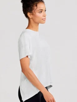 Women tasc Uptown Luxe Cross Back T-Shirt