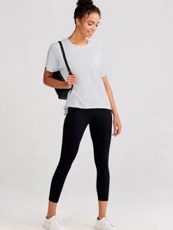 Women tasc Uptown Luxe Cross Back T-Shirt