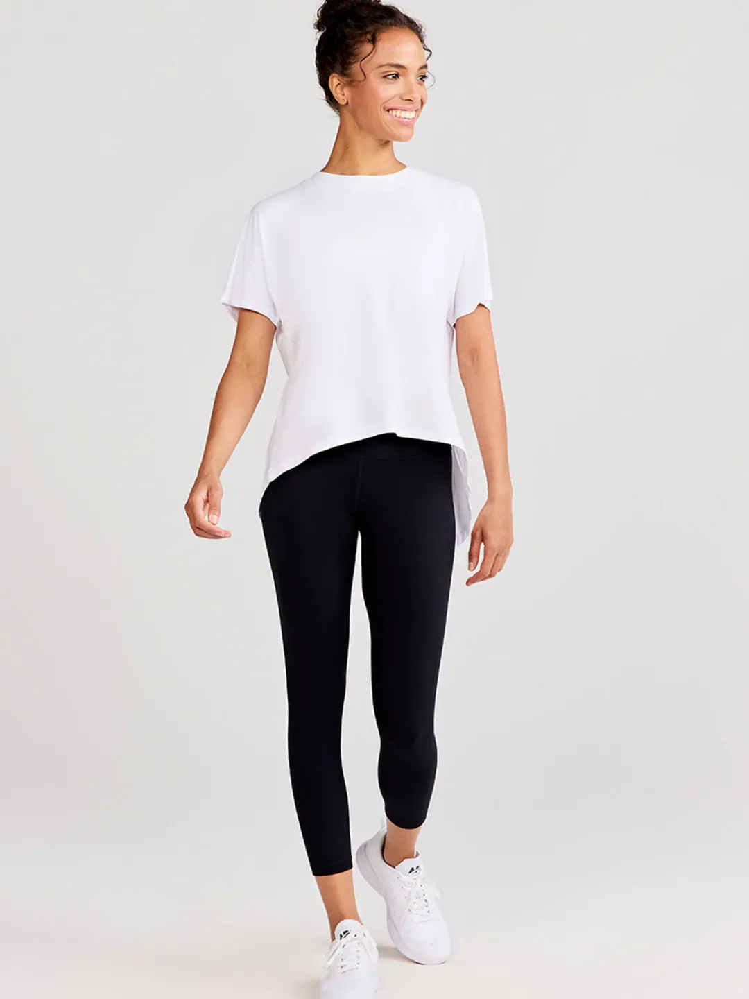 Women tasc Uptown Luxe Cross Back T-Shirt