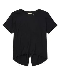 Women tasc Uptown Luxe Cross Back T-Shirt