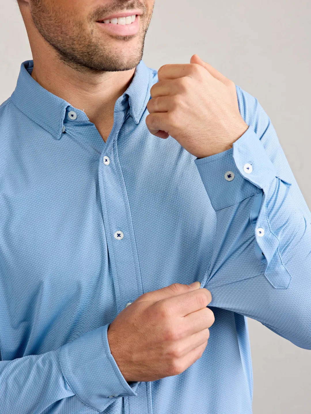 tasc Wayfarer Tailored Fit Performance Button Down